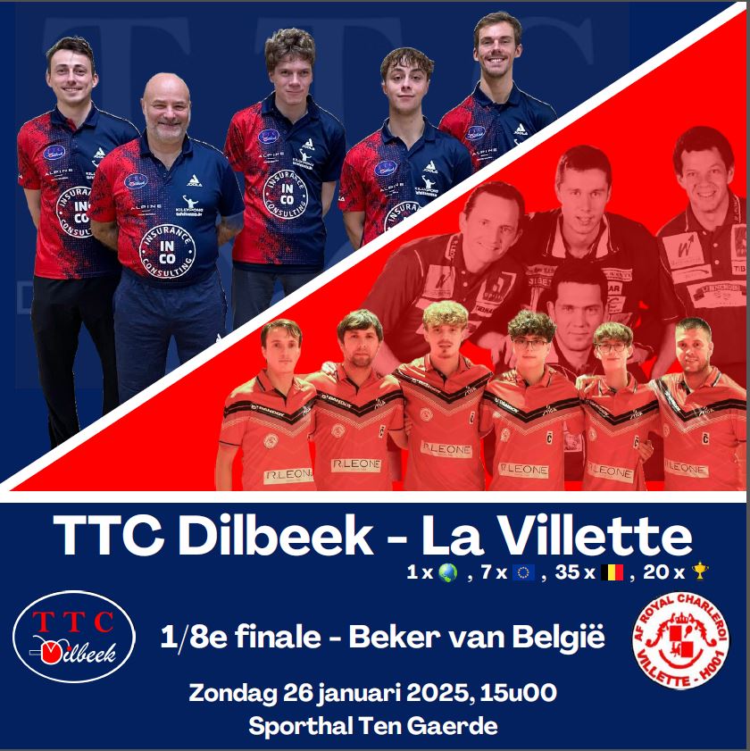 tafeltennis smash dilbeek