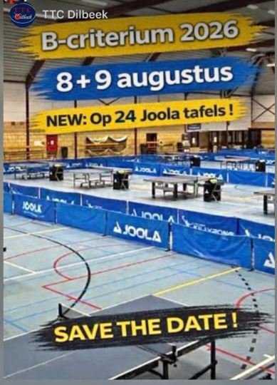 tafeltennis smash dilbeek